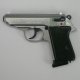 【予約商品】ワルサーPPK[シルバーABS]　ABS・BLKモデルガン（マルシン）