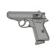 【予約商品】ワルサーPPＫ/S[WディープブラックABS]　ABS・BLKモデルガン（マルシン）