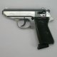 【予約商品】ワルサーPPK/S[シルバーABS]　ABS・BLKモデルガン（マルシン）